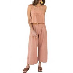 NEW QUEENADO taos wide leg pants in watermelon